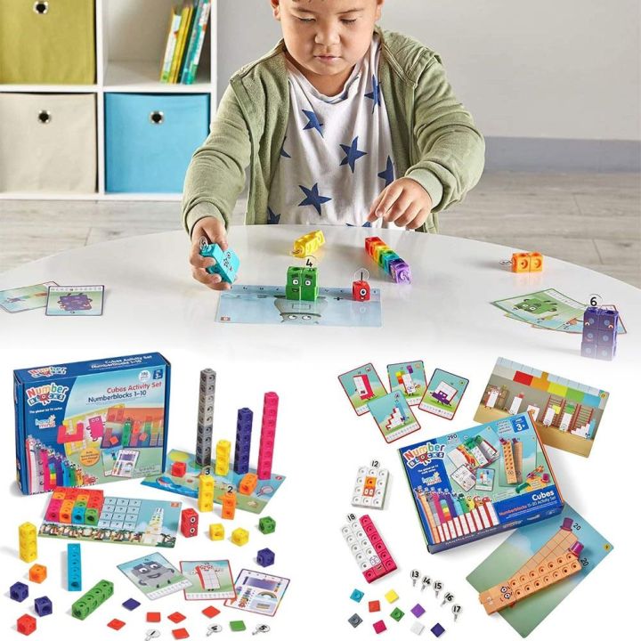 New Multicolor Building Block Number 1 to 10 Build Early Math Skill ...