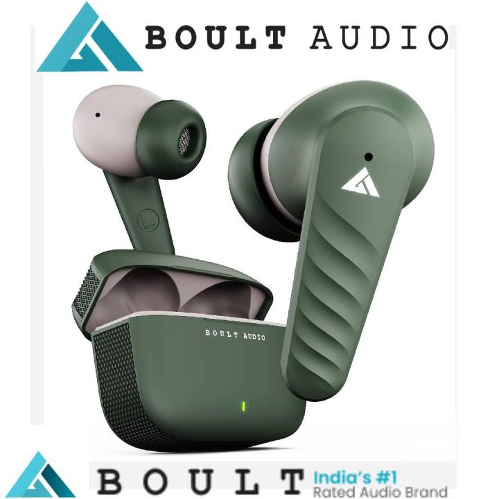 Boult Audio X10 Pro TWS Earbuds with 45H Playtime, Quad Mic Clear