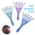 Head Massager Scalp Neck Comb Roller Five Finger 9 Claws Steel Ball Hand Held Relax Spa Hair Care For Hair Growth Stress Relief JUE. 