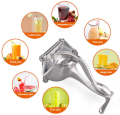 Manual Juicer Fruit Squeezer Juice Squeezing Removable Artifact Hand Press Tool for Kitchen Machine. 