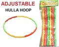 Kids Hula Hoop - Adjustable Collapsible Colourful Indoor Outdoor Fitness Gymnastic. 