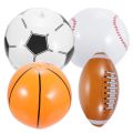 Rugby Inflatable Football Water Games Blow Up Basketball Inflatable Baseball Sport Balls Beach Ball Inflatable Toy Ball Swimming Pool. 