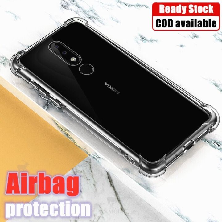 lthmy for Nokia 3.1 Plus TA-1118 1125 1113 1117 1124 1125 Soft Gel Jelly Case Transparent Full Protective Anti-Scratch Resistant Back Cover Skin