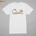 Binay Embroidery Queen Printed T-Shirt For Women- Fashion | T-Shirts For Women | Women's Upper Wear |. 