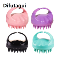 Difutagui Profesional Massage Comb Silicone Head Body Scalp Brush Shampoo Magic Demelant Brush Wet Dry Hair Comb Hair Tools. 