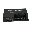 DMX 512 4 Channel Decoder Stage LED Lighting Controller PWM Dimmer Driver 30A Input DC12V-24V RGB Led Bar Dmx Decoder. 