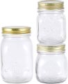 Storage Jar with Screw Cap Frutta del Prato Pack of 1 x 550 ml  Preserving Jars Jam Jar. 