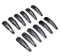 Black Hair Clips (1.92 Inch) – Pack of 12 & Pack Of 24 | Stylish Hair Accessories for Women & Kids. 