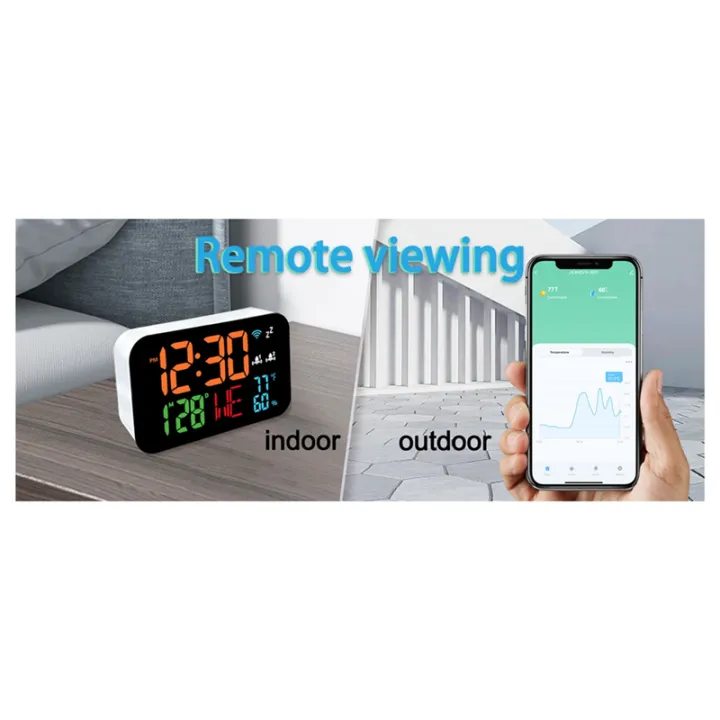 OUMERY%20Tuya%20WiFi%20Clock%20Calendar%20Intelligent%20Thermometer%20Hygrometer%20with%20Digital%20LED%20Display%20Support%20WIFI%20Auto-Calibration%20-%20Image%204