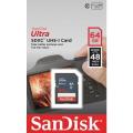 Ultra Camera 64 Gb Sd Card Class 10 48 Mb/S Memory Card. 