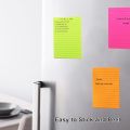 KitabKalam Lined Sticky Notes Pads 4*6 inch (5 Bright Assorted Colors). 