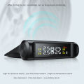 Car TPMS Tire Pressure Monitoring System Solar LCD Display External. 