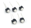 Tact Switch 2 Pin Reset Switch Tact Switch 2 Pin DIP Push Button Switch 5 Pcs. 