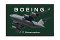 Boeing C-17 Globemaster Military Aircraft Wall Poster – Aviation & Aircraft Décor | One Piece Frame. 