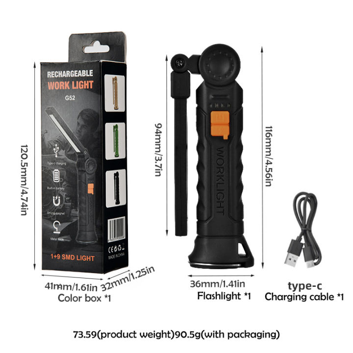Fashion%20Rechargeable%20COB%20LED%20Worklight%20Flashlight%20Camping%20Light%20Rotatable%20Head%204%20Modes%20Magnetic%20Portable%20Hanging%20Lamp%20Emergency%20Outdoor%20-%20Image%207