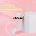 Difutagui Double Head Silicone Brush Face Mask Glue Stirring Stick Easy Hot Selling To Clean Glue Classical Fashion Facial Mask Brush Makeup Tool. 