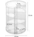 Rotating Cosmetic Storage Box. 