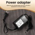 AC to DC Adapter 12V 2A Adjustable Power Supply Motor Speed Controller with US Plug For Electric Fan and Pump. 