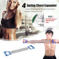 Adjustable Multi-Function 4 Spring Chest Expander Muscle Pulling Exerciser Home & Gym Equipment for Men & Women. 