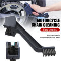 NEW 【Innovative design】Bike Chain Cleaner Bicycle Motorcycle Chain Cleaning Brush Dual Heads Cycling Cleaning Kit Chain Cleaner Scrubber Tool. 
