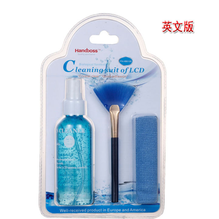 Cleaning Kit 3 In 1 / 3 In 1 LCD Screen Cleaner / 3 In 1 Super Cleaning Kit For LCD LED Laptop DSLR Lens Phone and Screens / 3 in 1 Cleaner-100 ml
