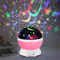 Color full Star Master Projector Night Light with Auto Rotating. 