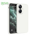 Lenuo For Realme 10 Pro Plus Back Cover Phone Case Thin Soft Luxury Square Liquid Silicone. 