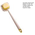 Penasfe Hanging Shower Brush Long Handle Exfoliating Back Scrubber with Anti-slip Design Double-sided Bath Brush for Shower for Clean for Easy. 