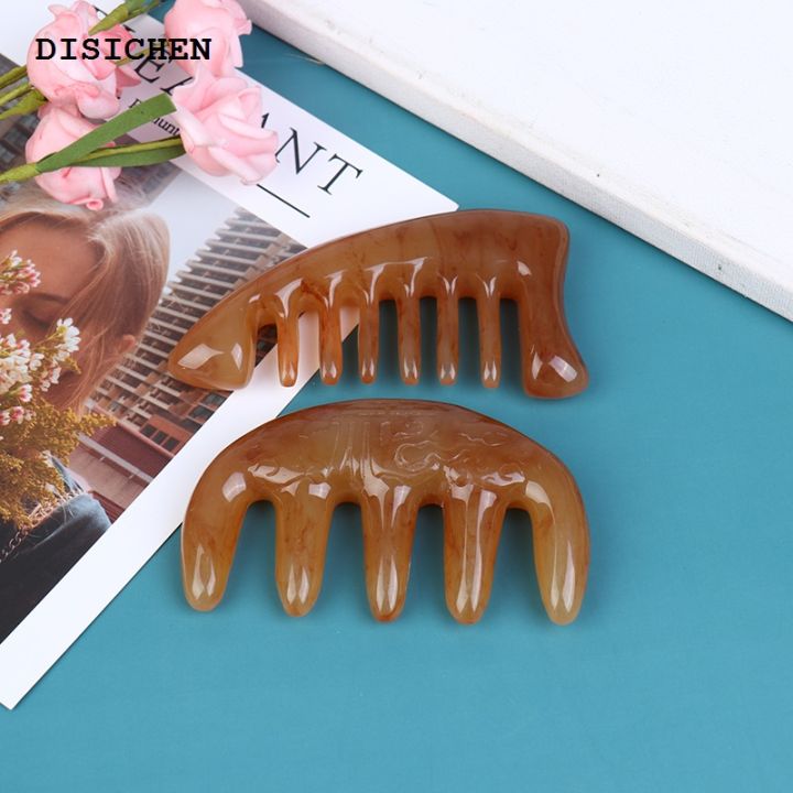 DISICHEN%20Fashion%201Pc%20Natural%20Ox%20Horn%20Pocket%20Comb%20Wide%20Toothed%20SPA%20Massage%20Brush%20Hair%20Care%20Tool%20-%20Image%205