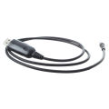 USB Programming Cable + Driver Software CD for VX-5R Black. 