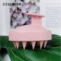 DISICHEN Affordable Silicone Shampoo Brush Head Scalp Massage Wheat Straw Comb Hair Washing Comb Body Massage Brush Bath Showers Brushes Salon Tools. 