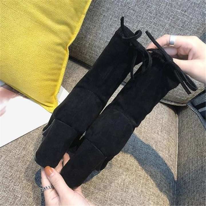 Pointed%20Toe%20Ankle%20Boots%20Fashion%20Block%20Heel%20Boot%20For%20Women's%20-%20Fashion%20%7C%20Women's%20Footwear%20%7C%20Boots%20For%20Women%20%7C%20Shoes%20For%20Women%20%7C%20-%20Image%203