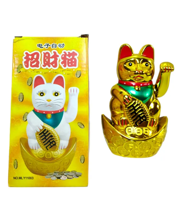 Lucky%20Cat%20Hand%20Movable%20Waving%20Cat%20Lucky%20Statue%20For%20Home%20Decor%20And%20Multi%20Decor%20-%20Image%203