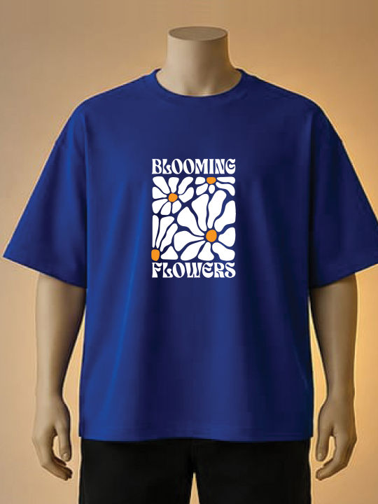 Blooming%20Flowers%20Printed%20Tshirt%20-%20Blue,%20Brown,%20Black%20-%20Image%202