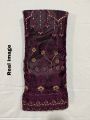 Embroidered Semi Stitched Lehenga Choli For Women (Purple) - Women's Partywear Lehenga Choli | Dresses For Women |. 