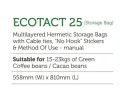 Ecotact 25: Hermetic Storage Bags for Grains (10 Package). 