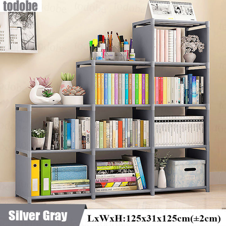 DIY%20Adjustable%20Bookcase:%209%20Shelves,%20Multipurpose%20Home%20Furniture%20Storage%20-%20Image%203