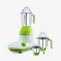 White/Green Bajaj Twister Deluxe 750 Watt Mixer Grinder. 
