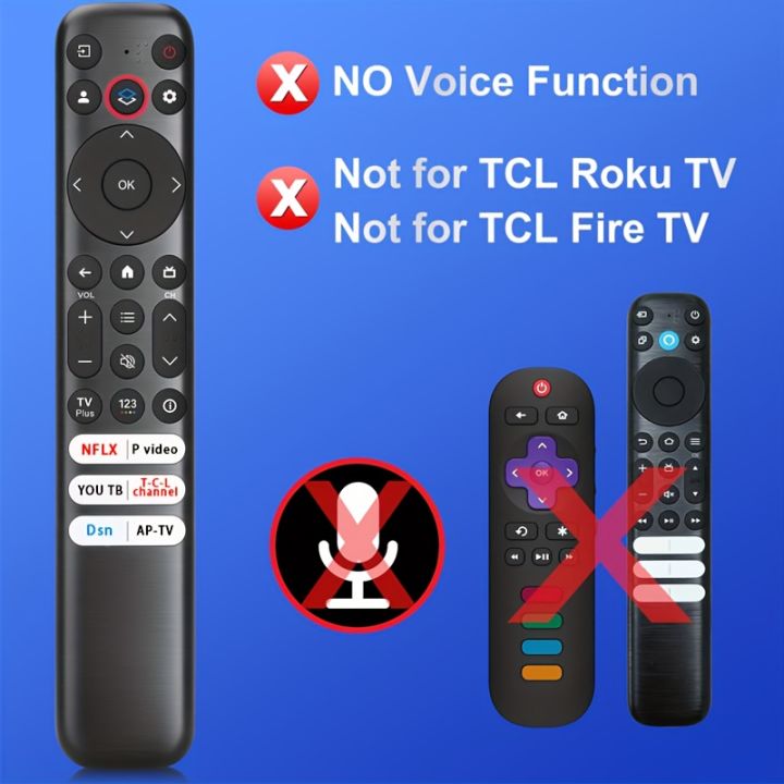 NEW%20Replacement%20for%20TCL%20Google%20TV%20Remote%20Control,%20RC813%20Compatible%20with%20TCL%20QM8/QM7/S5/S4/S3/Q7/Q6/Q5%20...(Not%20for%20Fire%20Roku%20TVs)%20-%20Image%206