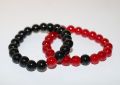 Karkimurphy Round Beads Best Friends Bracelets - 2 Piece - Couple Bracelets | Fashionable Round Beads Bracelets. 