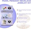 ANX Wish Pearl Necklace Making Kit,Oysters with Pearls Inside, DIY Love Necklace Gift Set For Her / Pendant For Her. 
