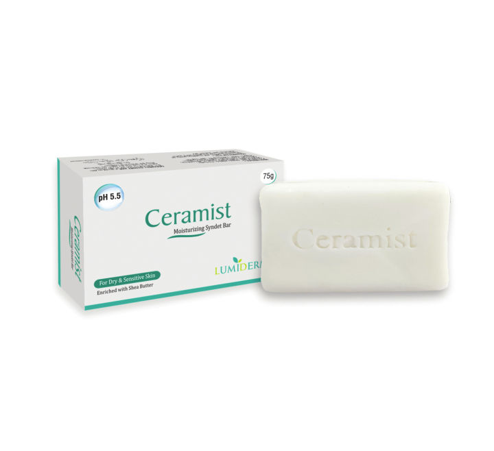 Lumiderma Ceramist Moisturizing Syndet Bar, 75gm