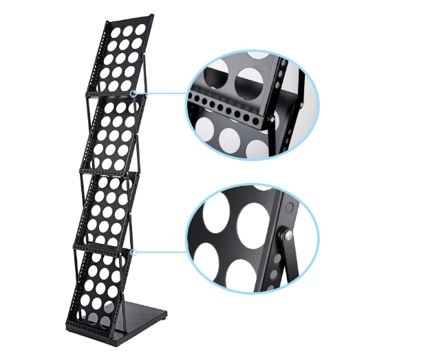 Metal%20Catalogue%20Stand,%20Magazine%20Stand,Portable%20Brochure%20Stand%20Black,%20Floor,%20Hanging%20Shelves,%20Standard%20for%20Exhibition%20-%20Near%20Me%20-%20Image%205