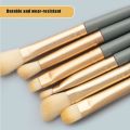New models on sale 10PCS Makeup Brushes Set Blue Professional Eyeshadow Eyebrow Concealer Makeup Brush. 