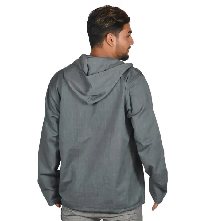 Creative%20Touch%20Dark%20Grey%20Hooded%20Kurta%20Shirt%20For%20Men%20-%20Image%204