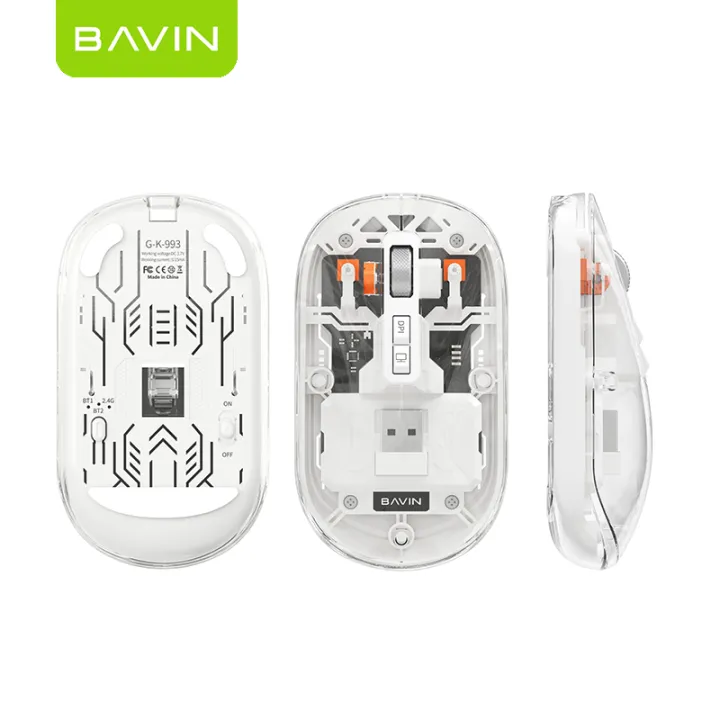 [New Launch 11-11] BAVIN K993 Wireless Dual Mode Gaming Magnetic Mouse ...