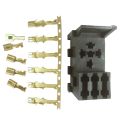 For Car Rv Yacht Relay & 3 Fuse Base Kit - 4, 5 Pin & Flasher Relays Ato Fuses Holder Socket Box. 