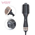 VGR V-492 One-step 4 In 1 Hair Straightener Comb Hot Air Brush and Volumizer Khopo. 