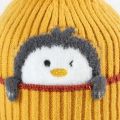 New Cartoon Penguin Kids Hat Scarf Set Thick with Earflaps Kids Earmuffs Cap Keep Warm Baby Ear Protection Hat Winter. 