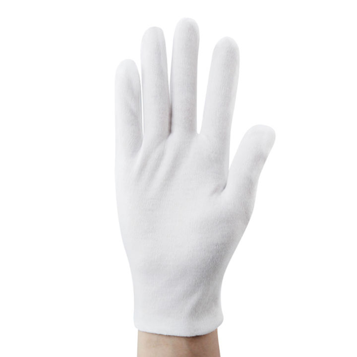 1%20Pairs%20New%20Full%20Finger%20Men%20Women%20Etiquette%20White%20Cotton%20Gloves%20Waiters/Drivers/Jewelry/Workers%20Mittens%20Sweat%20Absorption%20Gloves%20Fugar%20-%20Image%206